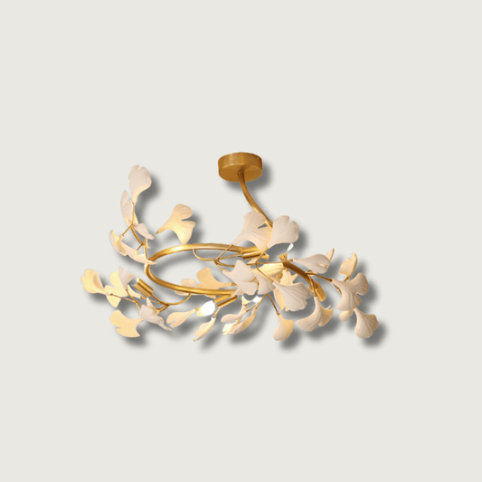 LuxeGingko - Ceiling Lamp with Ginkgo Design and Subtle Lighting