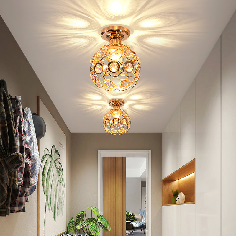 CrystalHalo - Luxe Hall Ceiling Light