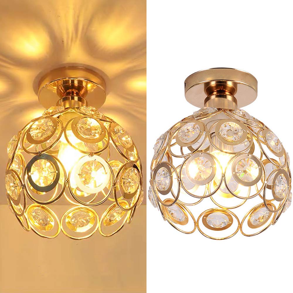 CrystalHalo - Luxe Hall Ceiling Light