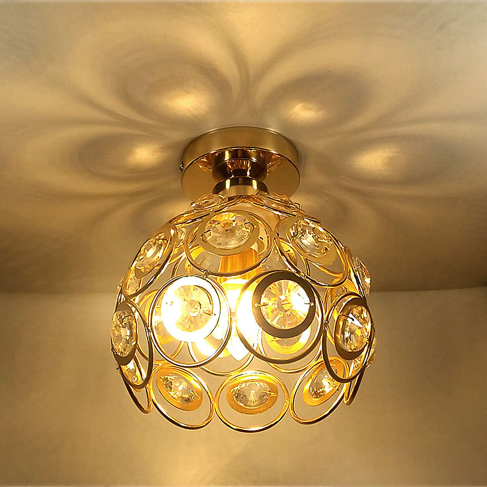 CrystalHalo - Luxe Hall Ceiling Light