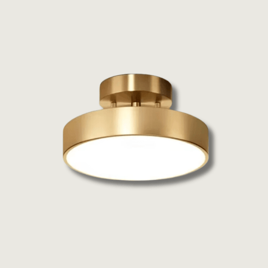 CopperLust - Luksuriøst rundt lampe design