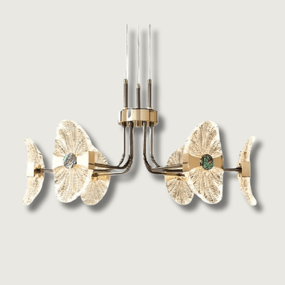 ShineLeaf - Lotus-Shaped Chandelier