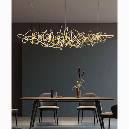 AuroraGlow - Gold Design Lamp