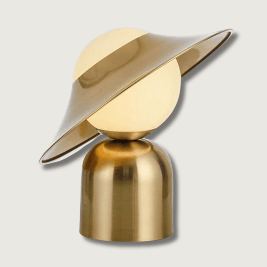 NordicGlow - Guld Stil Bordlampe