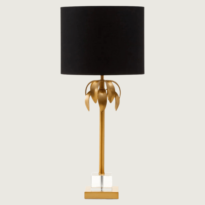 Metaluxe - Lampe de table en or