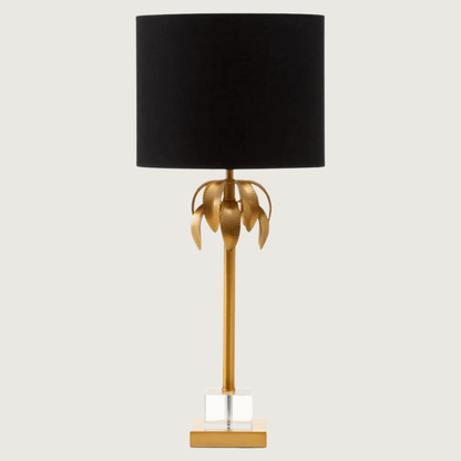 Metaluxe - Lampe de table en or
