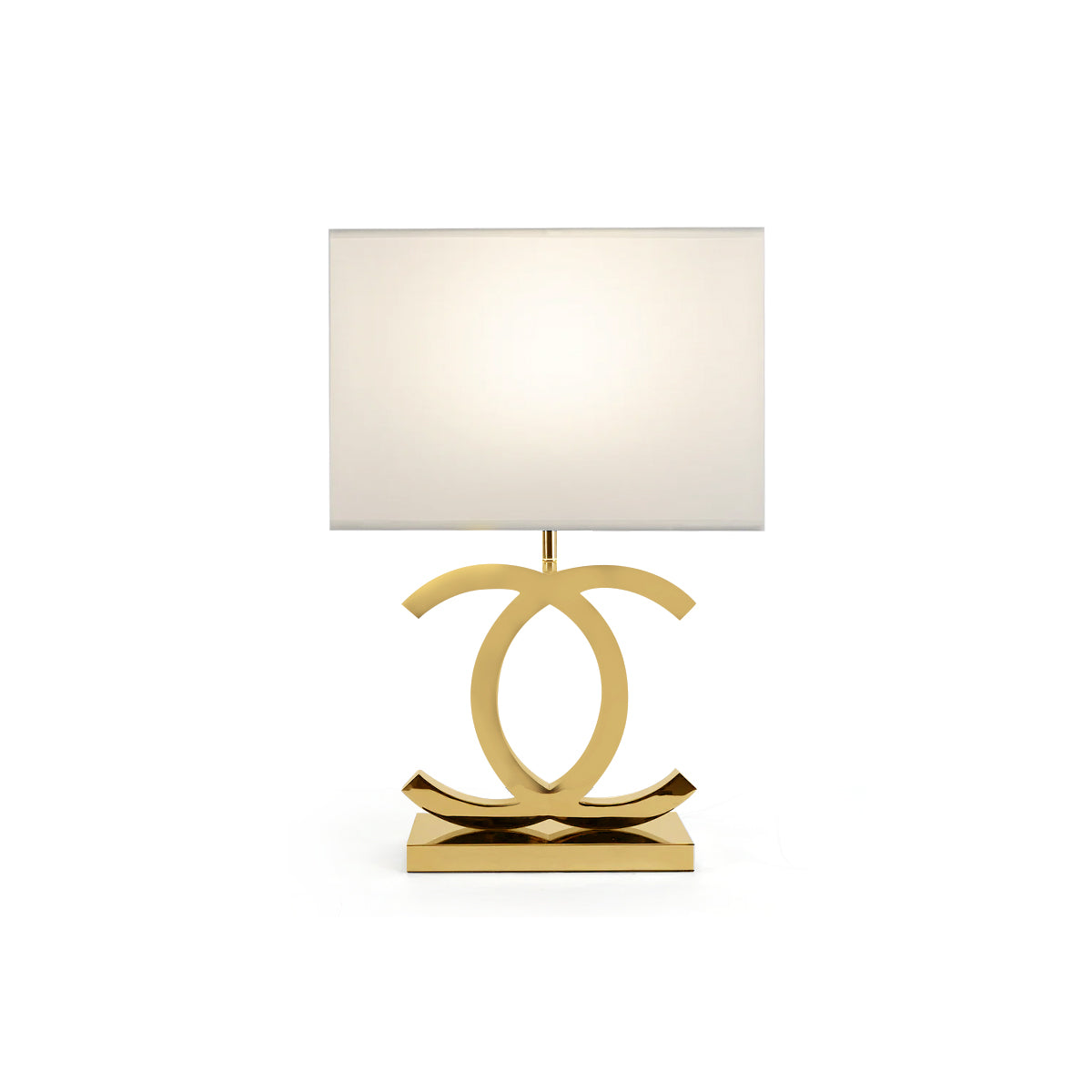 ShimmerLux - Scandinavian Style Table Lamp in Steel