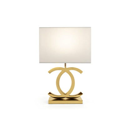 ShimmerLux - Scandinavian Style Table Lamp in Steel