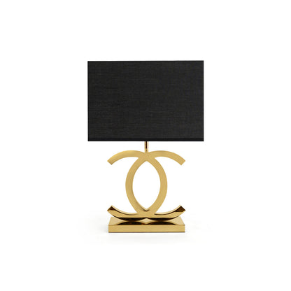 ShimmerLux - Scandinavian Style Table Lamp in Steel