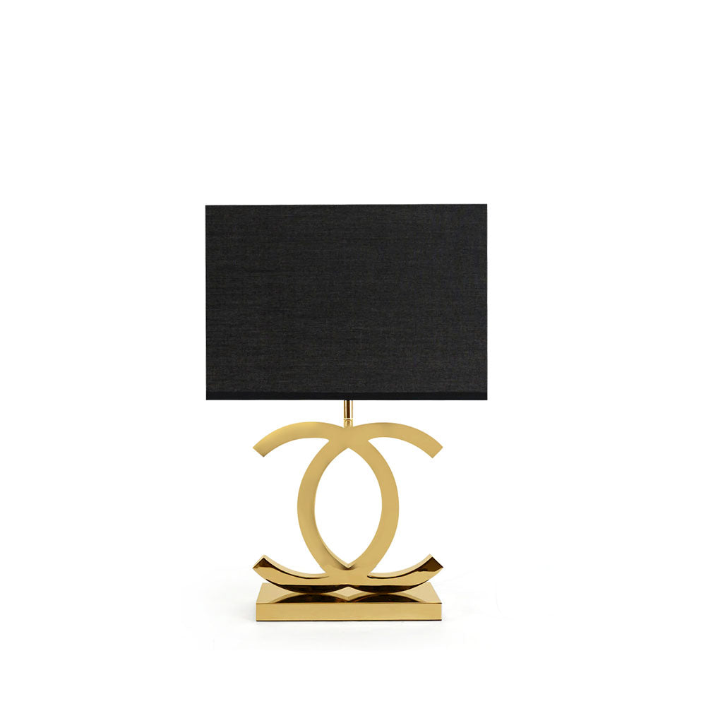 ShimmerLux - Scandinavian Style Table Lamp in Steel
