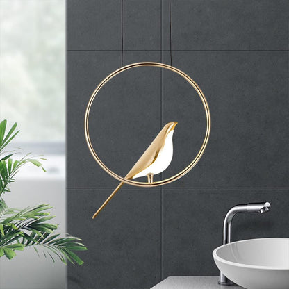 AviaryGlow - Pendelleuchte mit Vogelkreis
