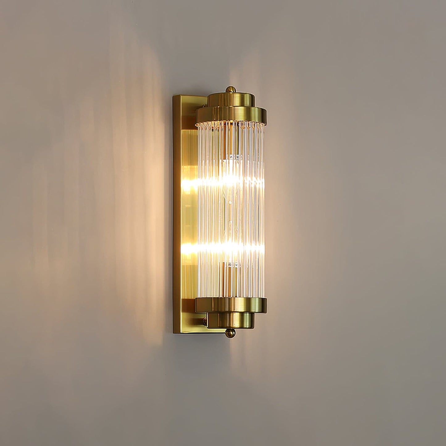 LuxeFlare - Guld Væglampe med LED Effektivitet