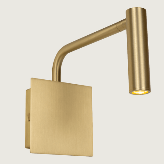 VintageGlow | Lampe murale en laiton antique
