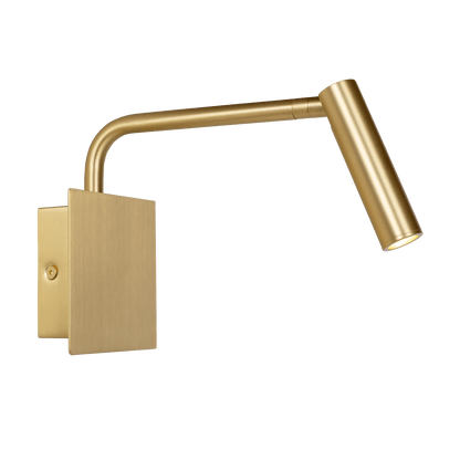 VintageGlow | Lampe murale en laiton antique