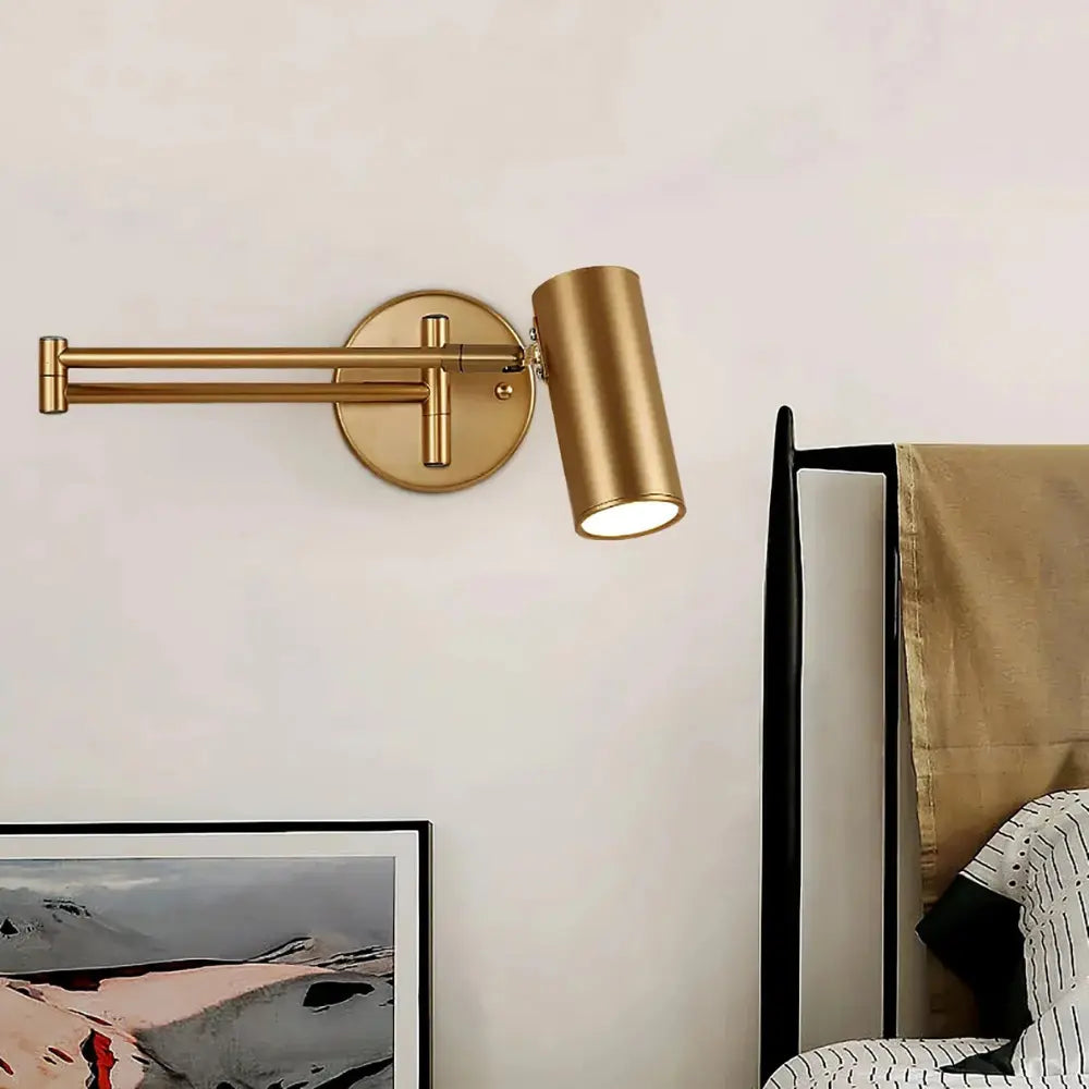 ScandiGlow | Minimalistisk væglampe med fleksibel arm