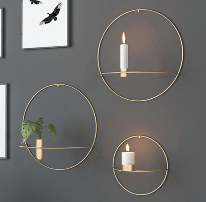 WallRyder - Porte-bougie et vase