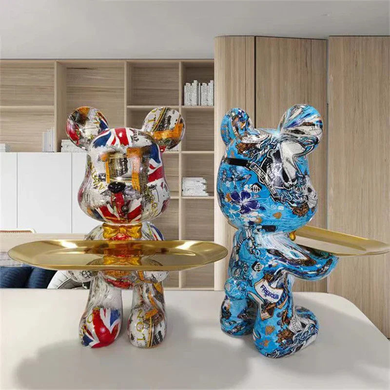 BearTag - Graffiti Bear Sculpture