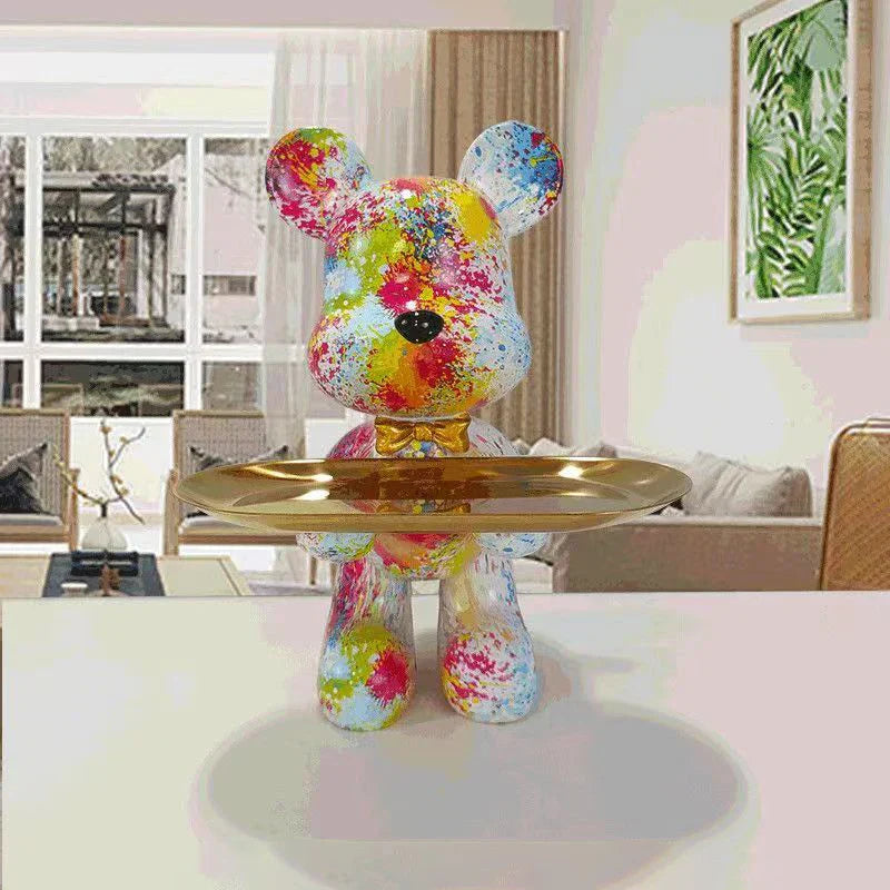 BearTag - Graffiti Bear Sculpture