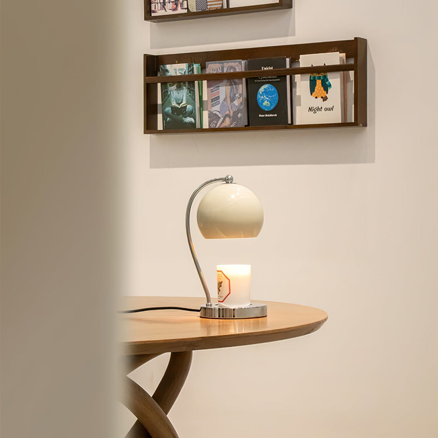 CandleGlow - Tafellamp met kaarslicht en moderne afwerking