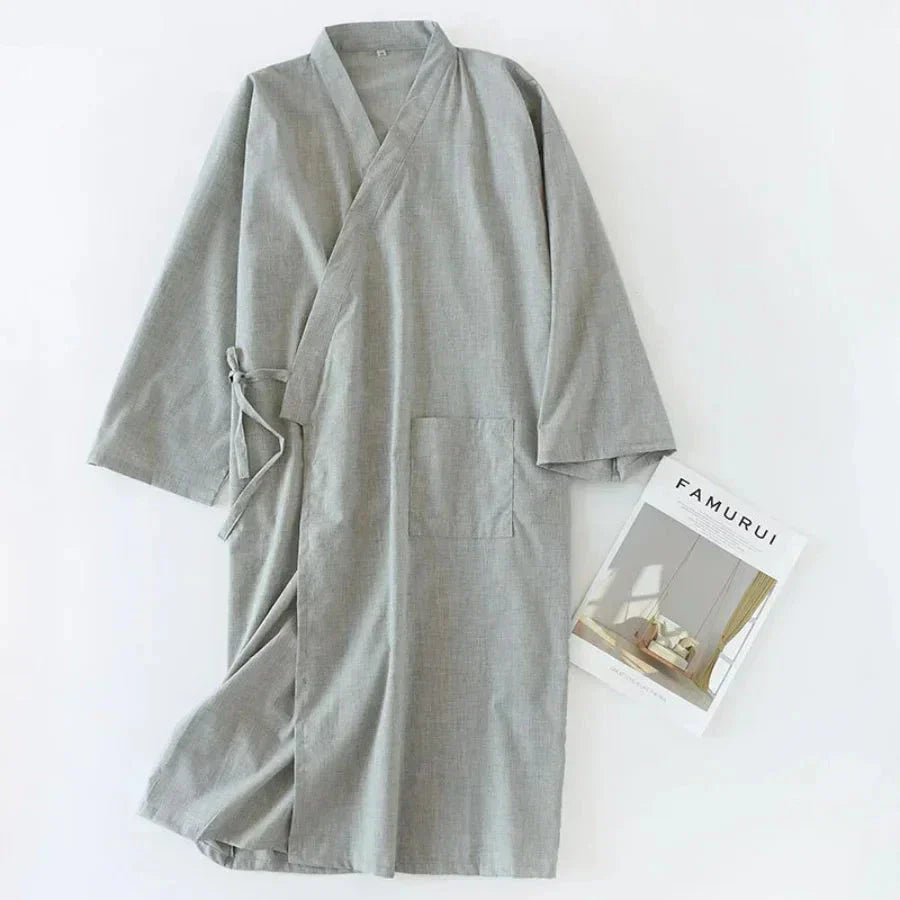 RelaxWear - Men's Cotton Nightgown Stylish