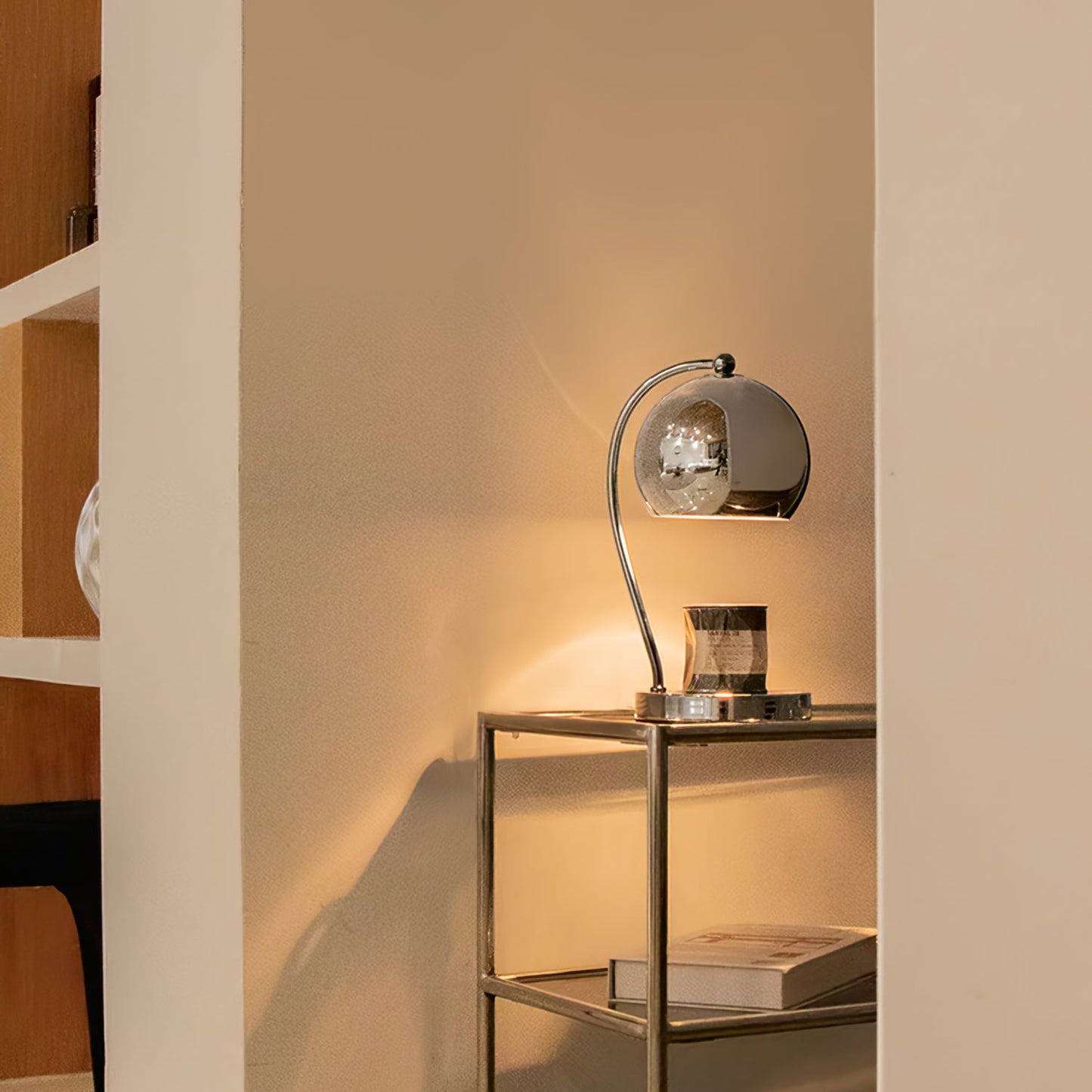 CandleGlow - Tafellamp met kaarslicht en moderne afwerking