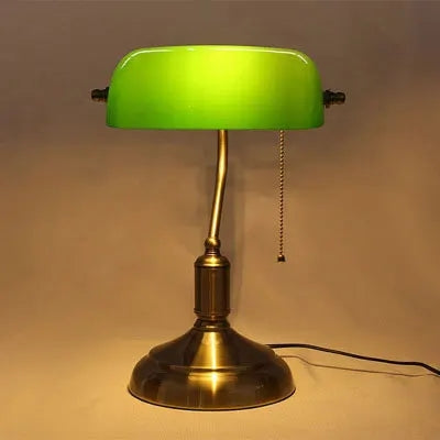 GlasLuxe - Europæisk Stil Bordlampe