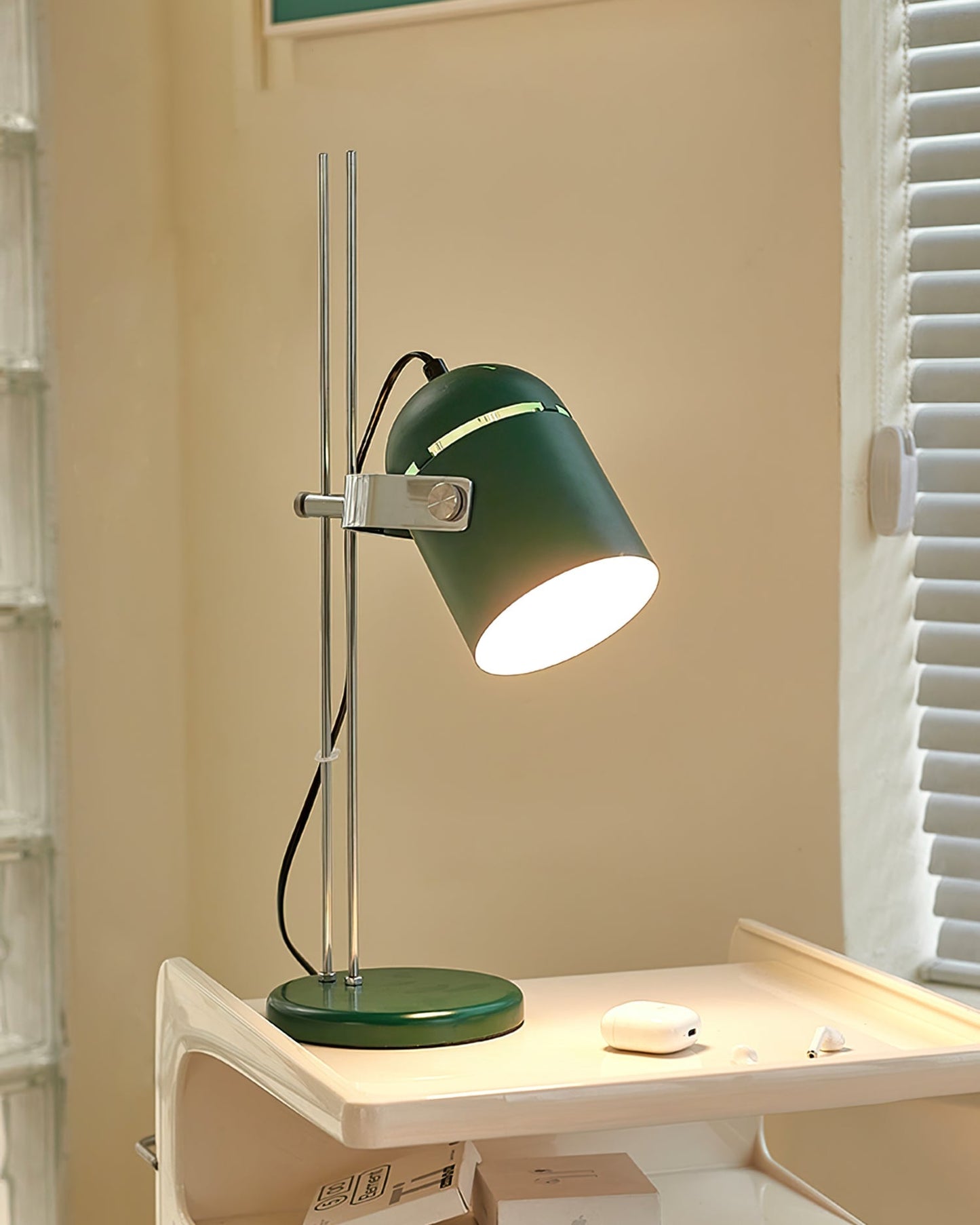 CombiGlow - Bordlampe med fleksibel form og omgivende glød