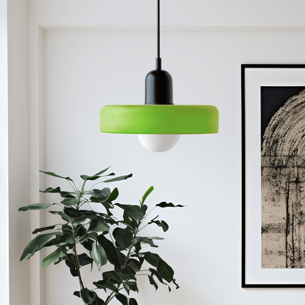 BauhausGlow | Coloured Glass Pendant Light