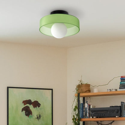 Lueur ronde | Lampe de plafond élégante
