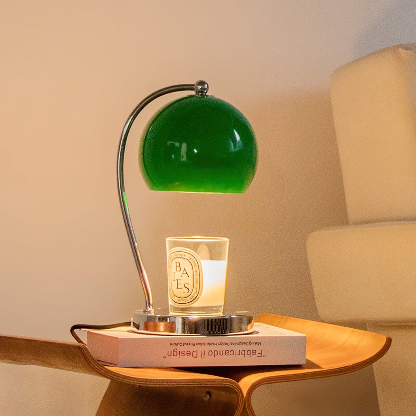 CandleGlow - Tafellamp met kaarslicht en moderne afwerking