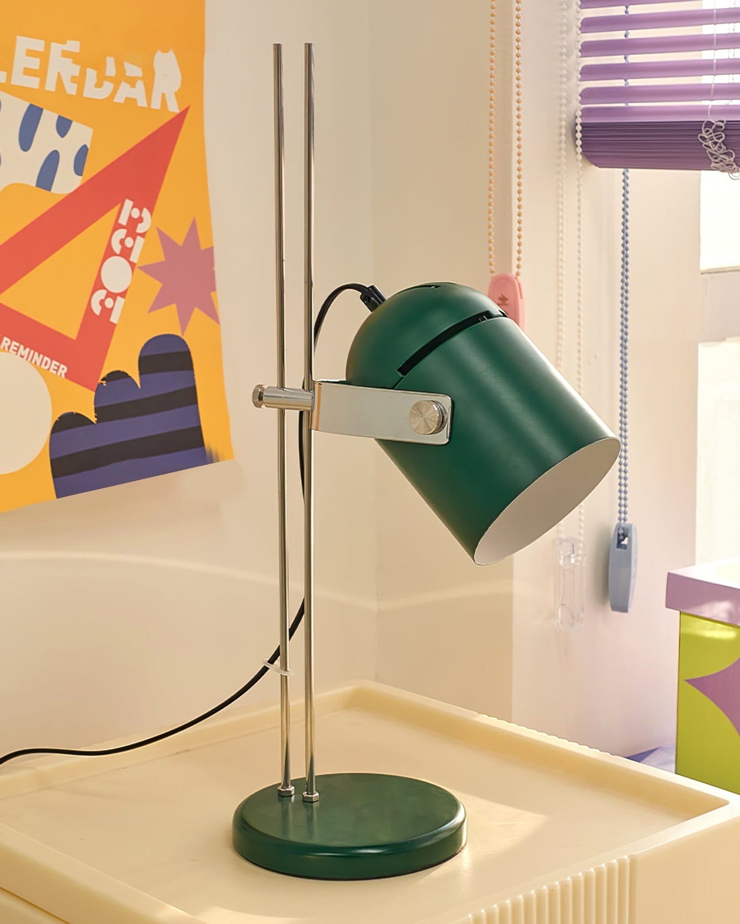 CombiGlow - Bordlampe med fleksibel form og omgivende glød