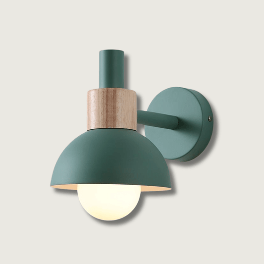 WoodenAura - Lampe murale en bois Julie