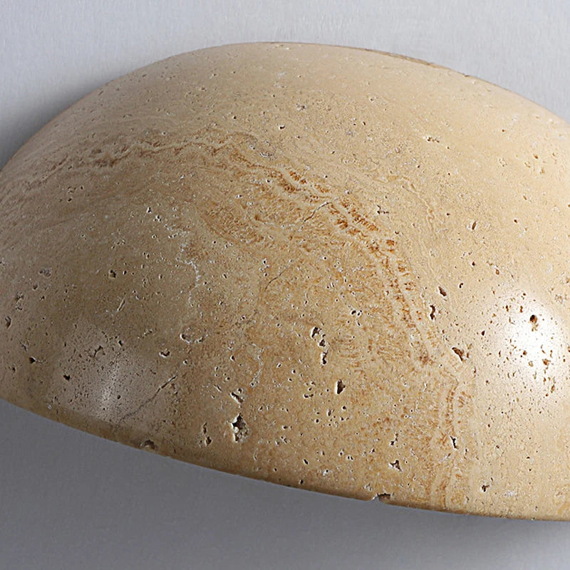 WabiSabiRock - Lampe murale en pierre Wabi Sabi