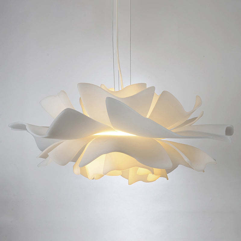 BellaGlow | Elegant White Flower Wall Lamp