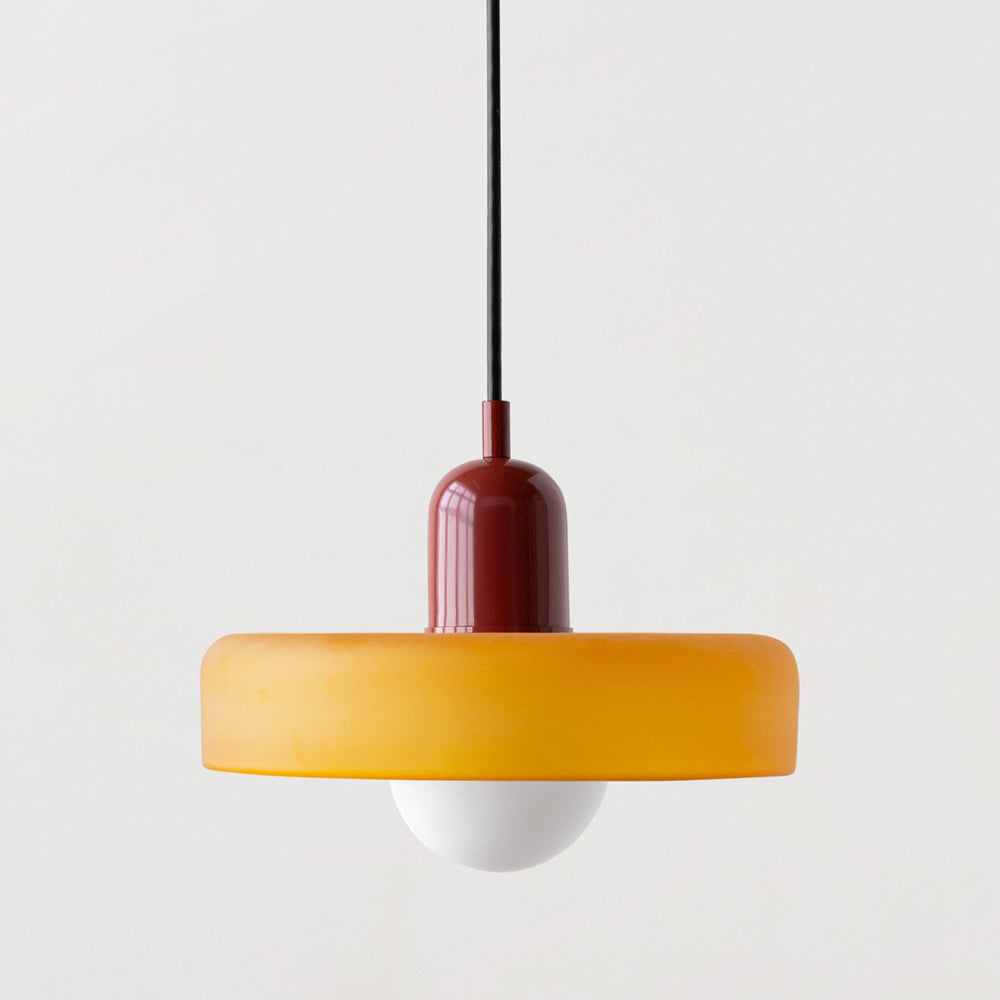 BauhausGlow | Coloured Glass Pendant Light