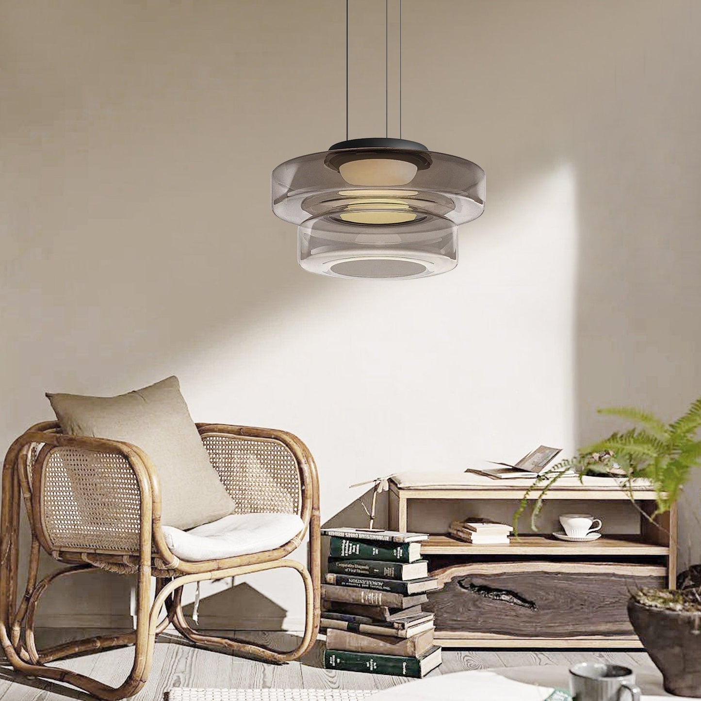 ModernBauhaus | Glass Pendant Light