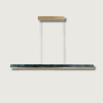 LumiStone - Sleek Modern Pendant Light with Marble Accents