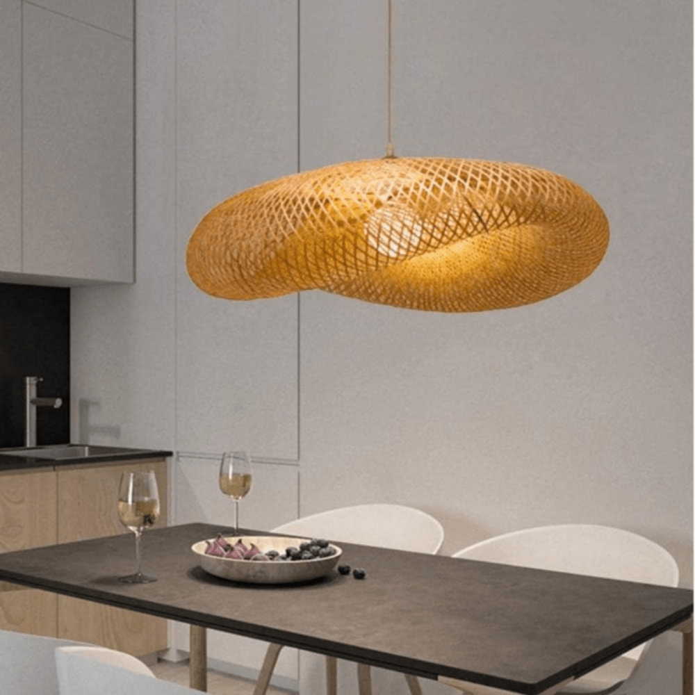 BohoRay - Bamboo Pendant Light for a Natural Atmosphere