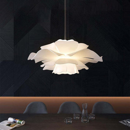 BellaGlow | Elegant White Flower Wall Lamp