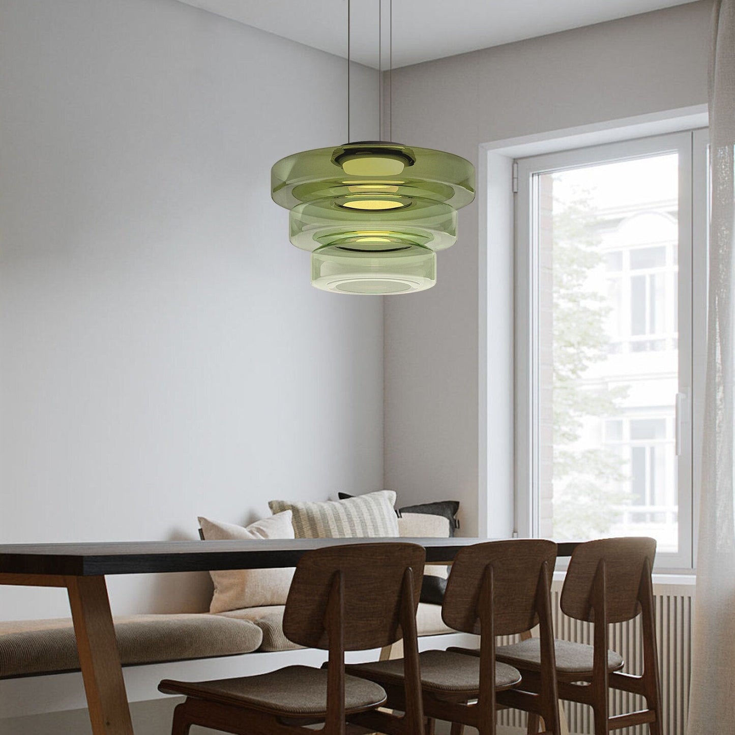ModernBauhaus | Glass Pendant Light