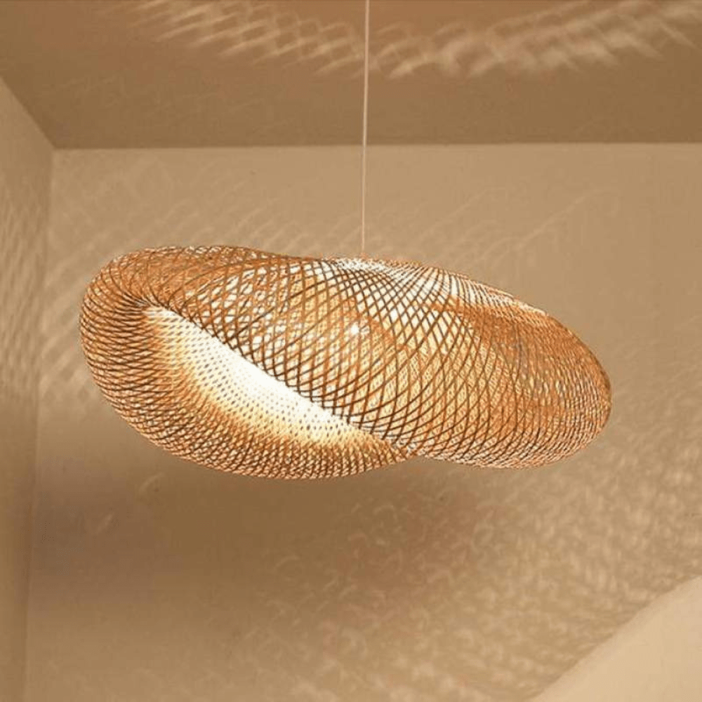 BohoRay - Bamboo Pendant Light for a Natural Atmosphere