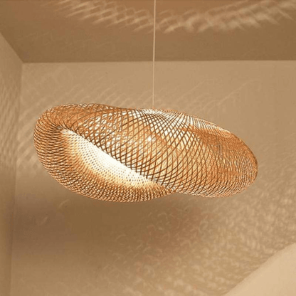 BohoRay - Bamboo Pendant Light for a Natural Atmosphere