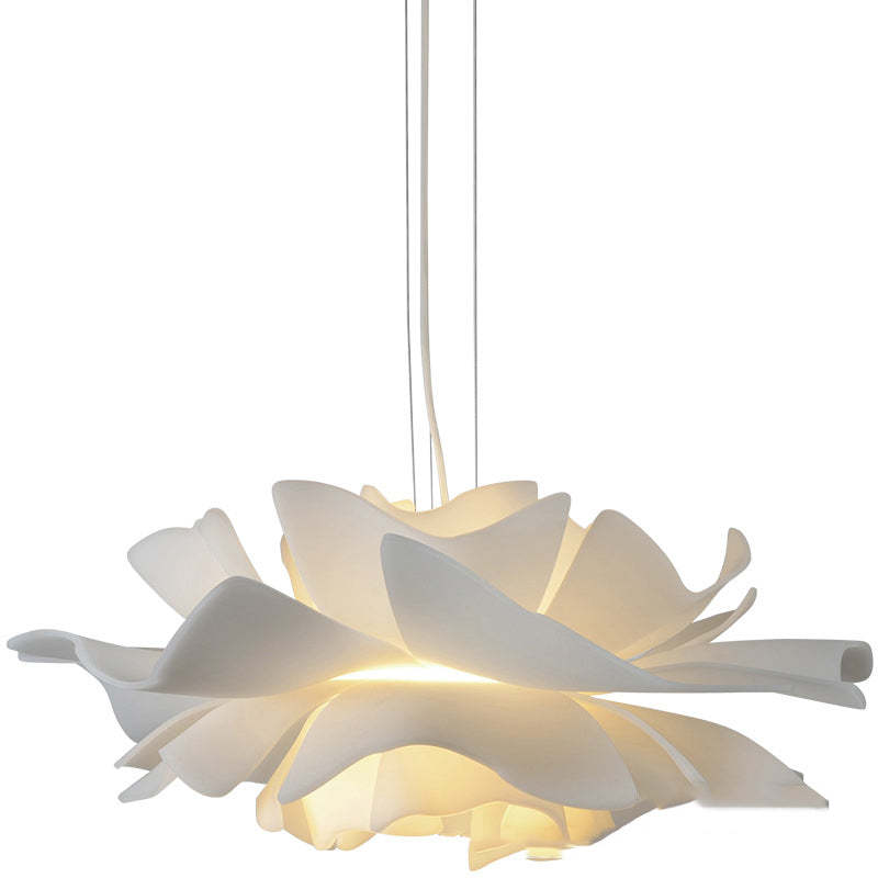 BellaGlow | Elegant White Flower Wall Lamp