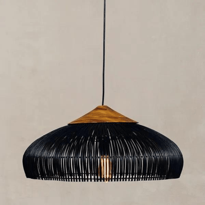 BohoRust - Handmade Rattan Pendant Light