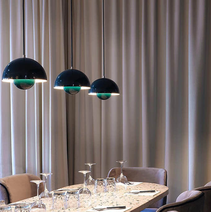 ScandiMacaron - Semi-Round Pendant Light