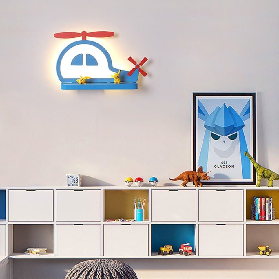 CartoonShelf - LED-Wandlampe mit Regal
