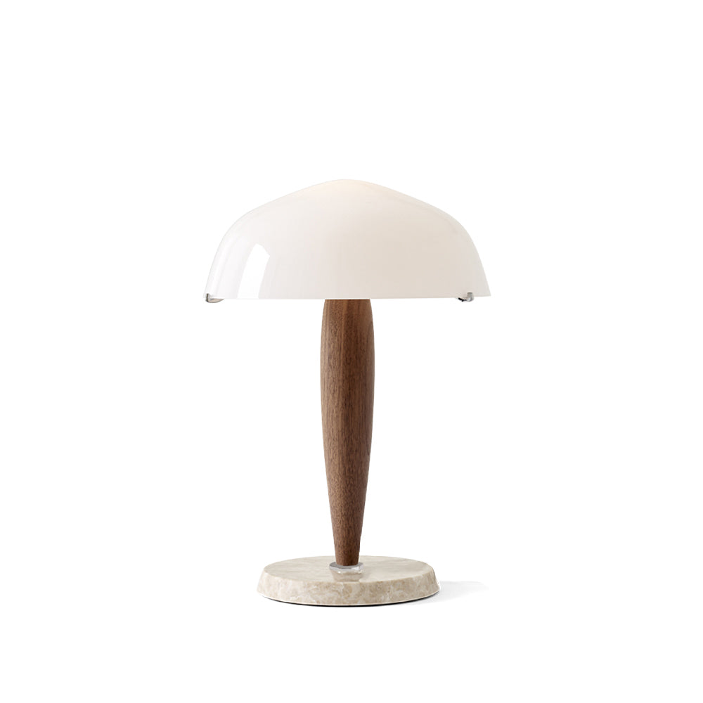 ClassicIllume – Bordlampe med kombination af marmor og glas