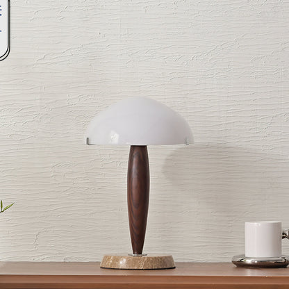 ClassicIllume – Bordlampe med kombination af marmor og glas