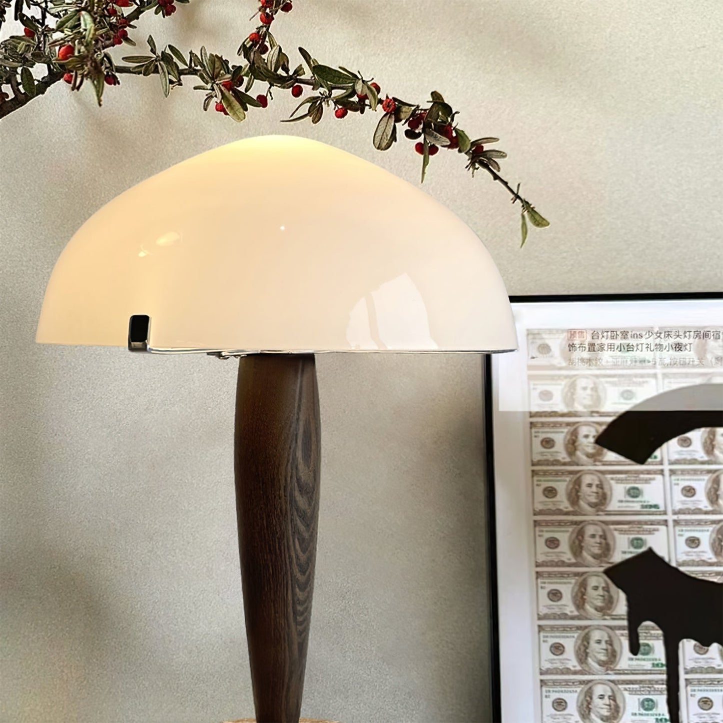 ClassicIllume – Bordlampe med kombination af marmor og glas