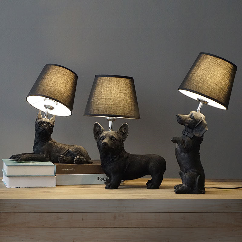 PoterGlam | Art Deco hundebordlampe
